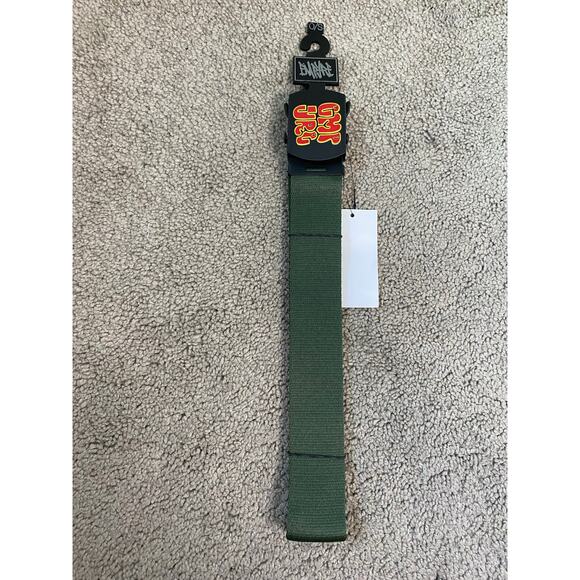 New Empyre Men's Web Utility Belt, Green, OS - Picture 2 of 3